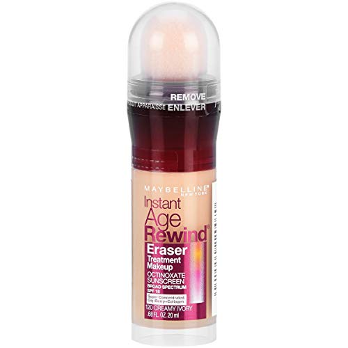 Maybelline New York Instant Age Rewind Eraser Treatment Makeup, Creamy Ivory, 1 Count