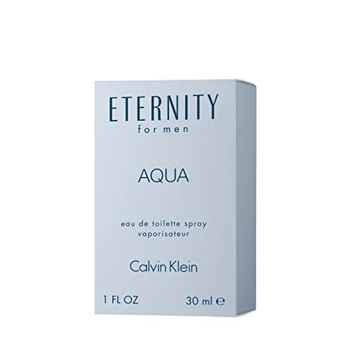 Calvin Klein Eternity for Men AQUA Eau de Toilette, 1.0 Fl. Oz.