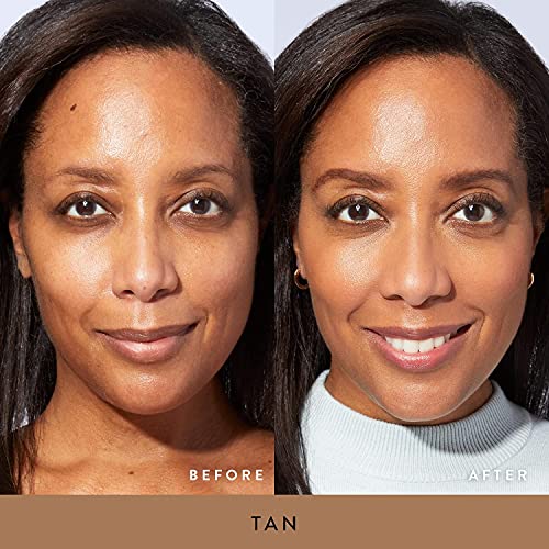 LAURA GELLER NEW YORK Award-Winning Baked Balance-n-Brighten Color Correcting Powder Foundation - Fair - Buildable Light to Medium Coverage - Demi-Matte Natural Finish