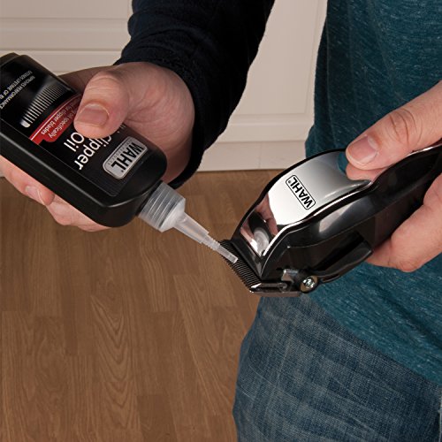 Wahl Premium Hair Clipper Blade Lubricating Oil for Clippers, Trimmers, & Blade Corrosion for Rust Prevention – 4 Fluid Ounces – Model 3310-300