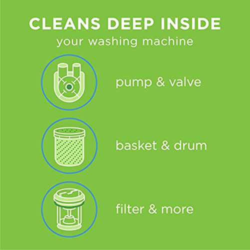 Affresh Washing Machine Cleaner, Cleans Front Load and Top Load Washers, Including HE, 6 Tablets