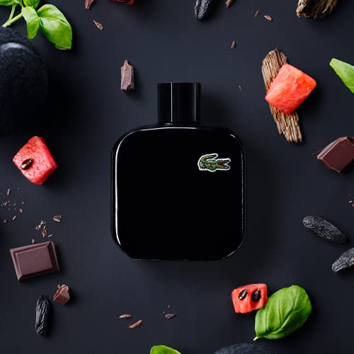Lacoste L.12.12 Noir Pour Lui Eau de Toilette, 3.3 Fl Oz (Pack of 1)