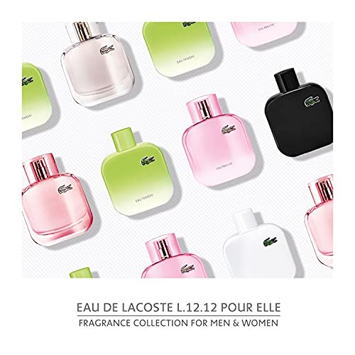 Lacoste L.12.12 Noir Pour Lui Eau de Toilette, 3.3 Fl Oz (Pack of 1)