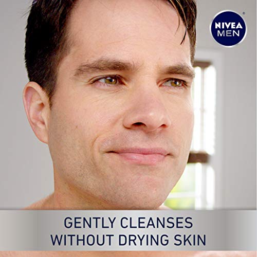 NIVEA MEN Sensitive Face Wash with Vitamin E, Chamomile and Witch Hazel Extracts, 5 Fl Oz Tube