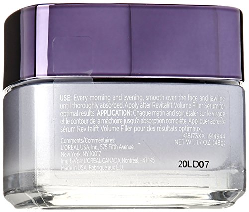 L'Oréal Paris Revitalift Volume Filler Daily Volumizing Moisturizer, All Skin Types, 1.7 Ounce