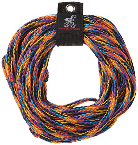 Airhead Tow Rope for 1-3 Rider Towable Tubes, 1 Section, 60-Feet