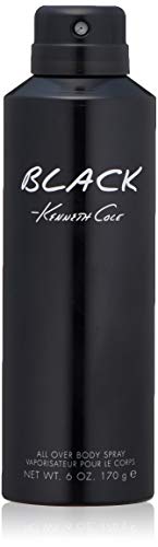 Kenneth Cole Black Body Spray Cologne for Men, 6.0 Fl. Oz.