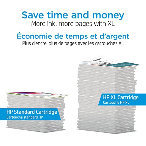 Original HP 63XL Black High-yield Ink Cartridge | Works with HP DeskJet 1112, 2130, 3630 Series; HP ENVY 4510, 4520 Series; HP OfficeJet 3830, 4650, 5200 Series | Eligible for Instant Ink | F6U64AN
