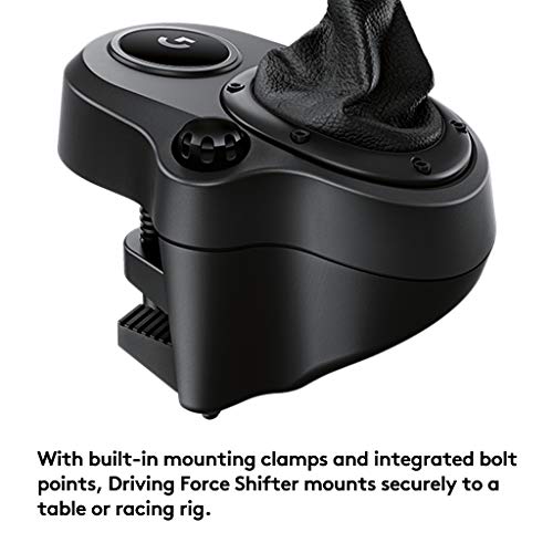 Logitech G Driving Force Shifter – Compatible with G29, G920 & G923 Racing Wheels for-PlayStation-5-Playstation-4-Xbox-Series X|S-Xbox-One, and-PC
