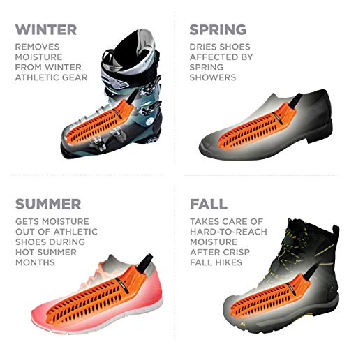 DryGuy Travel Dry DX Boot Dryer and Shoe Dryer, Orange