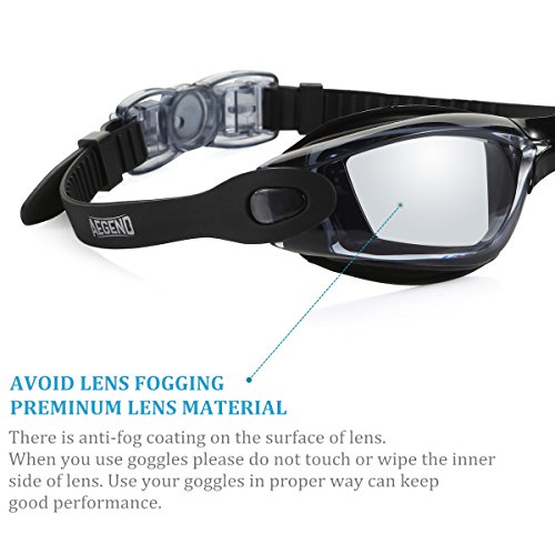 Aegend Swim Goggles, Swimming Goggles No Leaking Adult Men Women Youth
