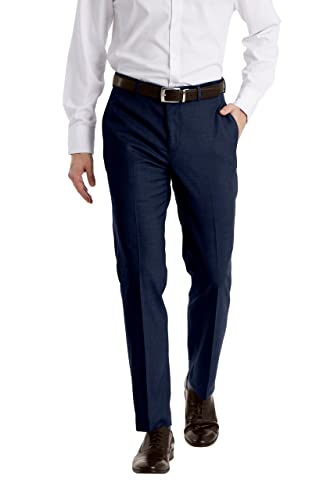 Calvin Klein Men's Slim Fit Suit Separates, Solid Medium Blue, 34W x 34L