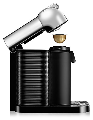 Nespresso Vertuo Coffee and Espresso Machine by Breville, 5 Cups, Chrome