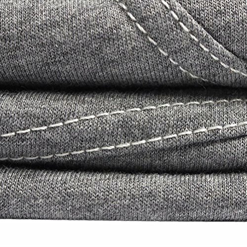 BINPAW Kids Cotton Pull On Active Sports Basic Jogger Sweat Pants for Little Boys & Big Boys, Grey, Age 8T-9T (8-9 Years) = Tag 140