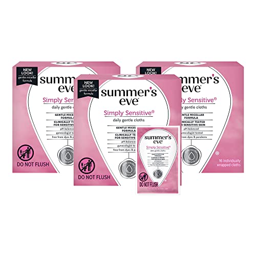 Summer's Eve Feminine Cleansing Wipes - 16 Count Package - wet wipes