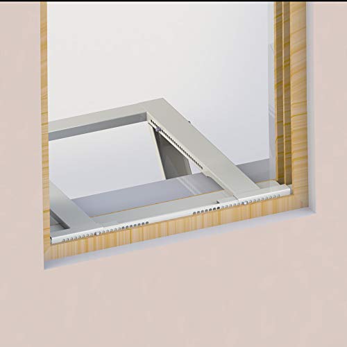 Ivation Window Air Conditioner Mounting Support Bracket, No Tools, Screws or Drilling Required – Easy To Install Universal AC Mount – Heavy Duty Steel Construction Holds Up To 200lbs – Fits Single Or Double Hung Windows
