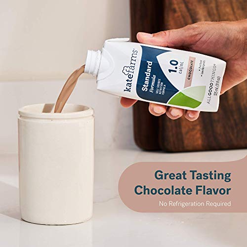 KATE FARMS Organic Vegan Plant Based 1.4 Sole-Source Nutrition Shake, Vanilla Flavor, 20g of protein, 28 Vitamins and Minerals, High Calorie Meal Replacement Drink, Protein Shake, Gluten Free and Non-GMO, 11 Fl oz (Pack of 12)