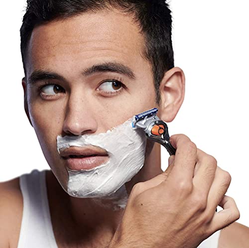 Gillette Fusion ProGlide Razors for Men, 1 Gillette Razor, 4 Razor Blade Refills, Shields Against Skin Irritation