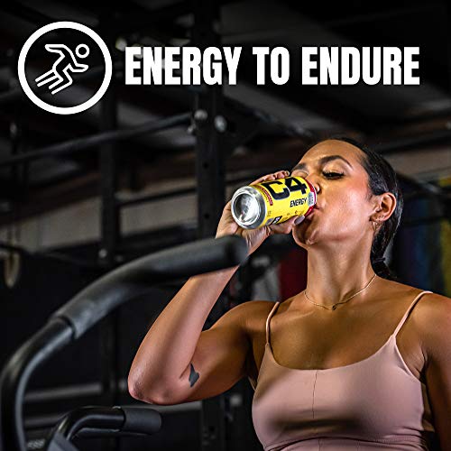 C4 Energy Drink 12oz (Pack of 12) - Frozen Bombsicle - Sugar Free Pre Workout Performance Drink with No Artificial Colors or Dyes