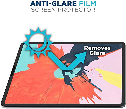 Tech Armor Matte Anti-Glare/Anti-Fingerprint Film Screen Protector Designed for Apple NEW iPad Pro 12.9 Inch 2021, 2020, 2018 2 Pack