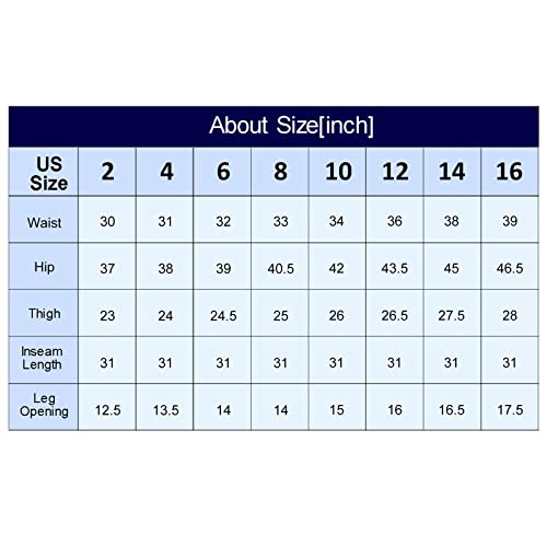 Women's Golf Pants Stretch Straight Lightweight Breathable Twill Work Chino Ladies Pants Size 8 Black