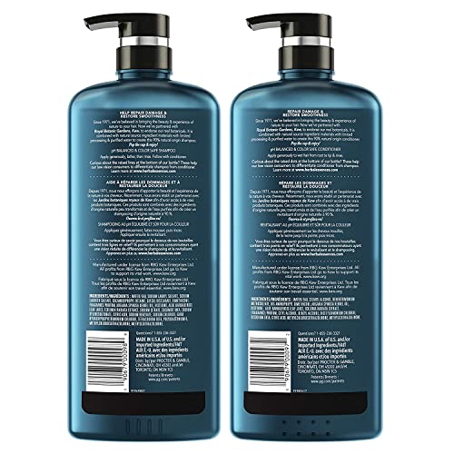 Herbal Essences Repairing Argan Oil of Morocco Shampoo and Conditioner Set with Natural Source Ingredients, Color Safe, BioRenew, 20.2 Fl Oz, 2 Count