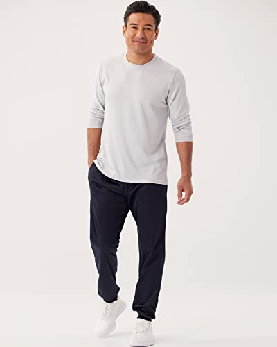 4 Pack:Mens Long Sleeve T-Shirt Workout Clothes Quick Dry Fit Gym Tee Shirt Athletic Active Performance Casual Moisture Wicking Exercise Clothing Running Cool Sport Training Undershirt Top-Set 2,L