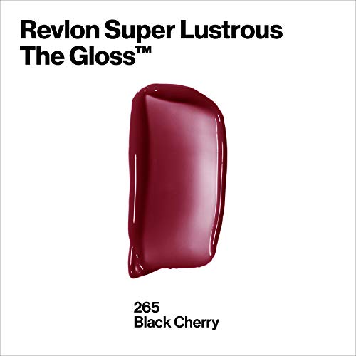 REVLON Super Lustrous Lip Gloss, Black Cherry, 0.13 Ounce (Pack of 1)