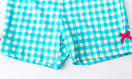 Toddler Girls Summer Clothes Outfit,Whale Top and Shorts Clothing Set Raspberry 3t