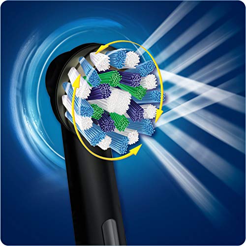 Oral-B CrossAction Replacement Black Toothbrush Heads