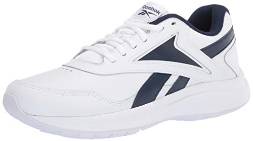 Reebok Men's Walk Ultra 7 DMX Max Shoe, White/Collegiate Navy/Collegiate Royal, 10.5 M US