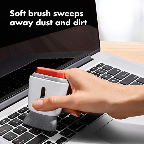 OXO Good Grips Sweep & Swipe Laptop Cleaner, White, One Size