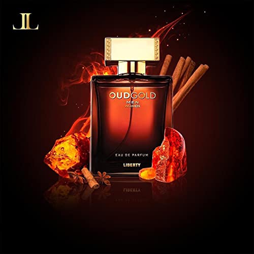 Liberty LUXURY Oud Perfume for Men & Women 24 Hours, Long Lasting Smell, Valentine Gift, Eau de Parfum(EDP) - (OudGold, 50ml)