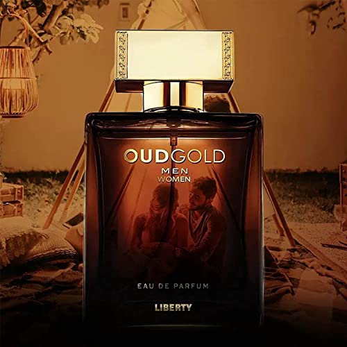 Liberty LUXURY Oud Perfume for Men & Women 24 Hours, Long Lasting Smell, Valentine Gift, Eau de Parfum(EDP) - (OudGold, 50ml)