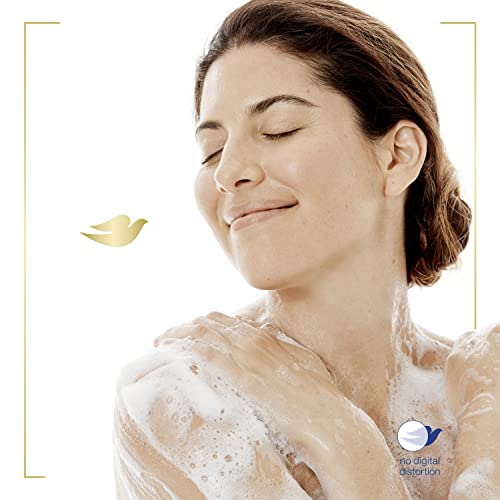 Dove Purely Pampering Body Wash for Dry Skin Coconut Butter and Cocoa Butter Effectively Washes Away Bacteria While Nourishing Your Skin 22 oz, 4 count