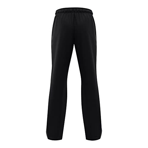 Under Armour boys Brawler 2.0 Pants , Black (001)/White , Youth Medium