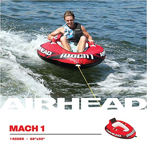 Airhead Mach | Towable Tube for Boating - 1, 2, and 3 Rider Sizes