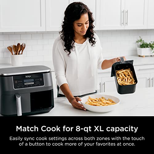 Close-up Ninja DZ201 Foodi Air Fryer with transparent Background