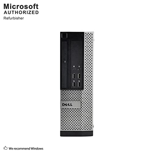 Dell Optiplex 9020 Small Form Factor Desktop with Intel Core i7-4770 Upto 3.9GHz, HD Graphics 4600 4K Support, 32GB RAM, 1TB SSD, DisplayPort, HDMI, Wi-Fi, Bluetooth - Windows 10 Pro (Renewed)