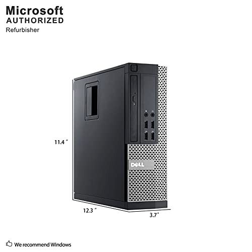 Dell Optiplex 9020 Small Form Factor Desktop with Intel Core i7-4770 Upto 3.9GHz, HD Graphics 4600 4K Support, 32GB RAM, 1TB SSD, DisplayPort, HDMI, Wi-Fi, Bluetooth - Windows 10 Pro (Renewed)