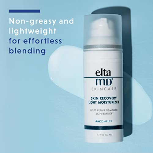 EltaMD Skin Recovery Face Light Anti-Aging Moisturizer, Amino Acid and Hyaluronic Acid Formula, Hydrating Fragrance Free Facial Lotion, 1.7 fl. oz