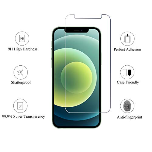 iPhone 12 Pro Max Glass, case-friendly, anti-scratch, HD clarity