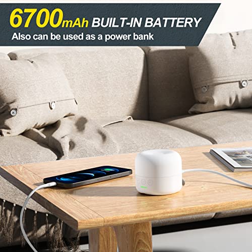 〔6700mAh〕1000LM Camping Lantern Rechargeable,Hanging LED Lights Bulbs，Camping Tent Light，Mini Lantern Flashlight for Emergency,Hurricane, Outdoor,Power Outage, Hiking,Battery Powered Lamp.
