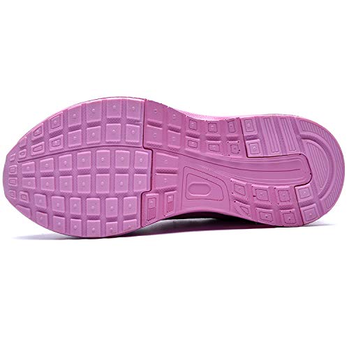 Air Shoes for Boys Girls Kids Children Tennis Sports Athletic Gym Running Sneakers (Pink Size 7 Toddler)
