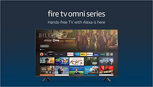 Amazon Fire TV 55 inch Omni Series 4K UHD Smart TV, displaying vibrant colors and sharp details.