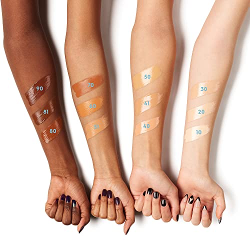 Urban Decay Hydromaniac Tinted Moisturizer - 24HR Hydrating & Glowy Medium Coverage Foundation - With Kombucha Filtrate + Marula Oil - Lightweight, Dewy Skin Finish – 30 Light Neutral, 1.1 Oz