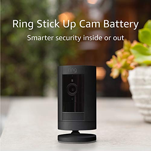 All-new Ring Stick Up Cam HD security camera with two-way talk, Works with Alexa