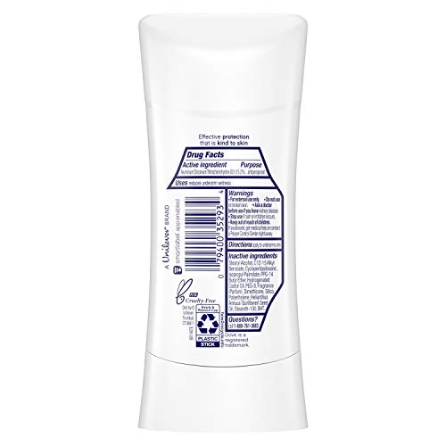 Dove Advanced Care Antiperspirant Deodorant Stick for Women Beauty Finish for 48 Hour Protection And Soft And Comfortable Underarms oz 4, 2.6 Count