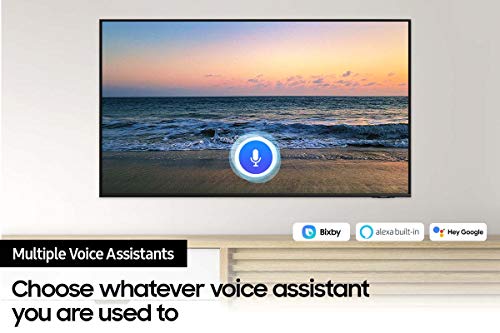 SAMSUNG 65-Inch Class Crystal UHD AU8000 Series - 4K UHD HDR Smart TV with Alexa Built-in (UN65AU8000FXZA, 2021 Model), Black