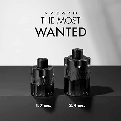 Azzaro The Most Wanted Eau de Parfum Intense — Cologne for Men — Fougere, Ambery & Spicy Fragrance